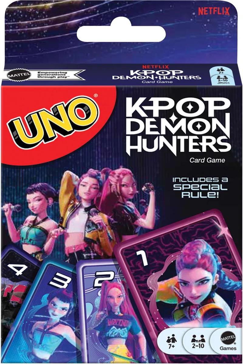 UNO KPop Demon Hunters - Kaartspeel de Mattel Games – boîte