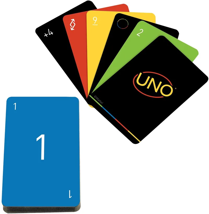 UNO Minimalista - Kaartspel de Mattel Games – boîte