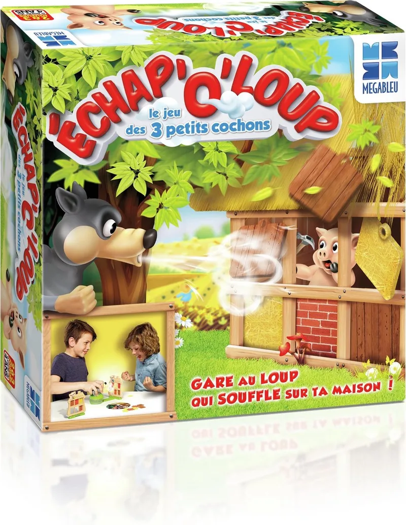 Bordspel Megableu Esc O Wolf (FR) van Megableu – doos