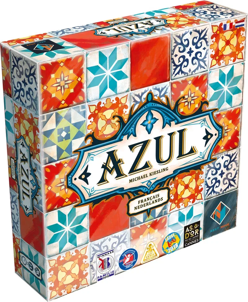 Azul - Tactisch bordspel voor 2-4 spelers - Vanaf 8 jaar van Next Move Games – doos