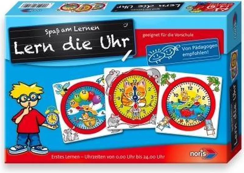 Noris 606076152 bordspel Educatief van Noris, editie Meerkleurig – doos