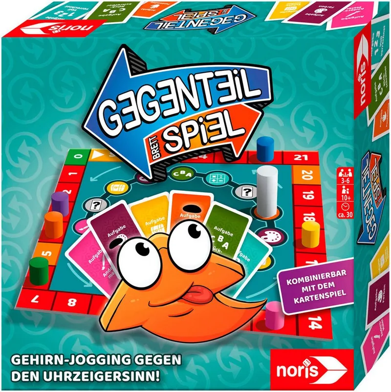 Spiel Gegenteil, Denkspiel van Noris, editie Bunt – doos