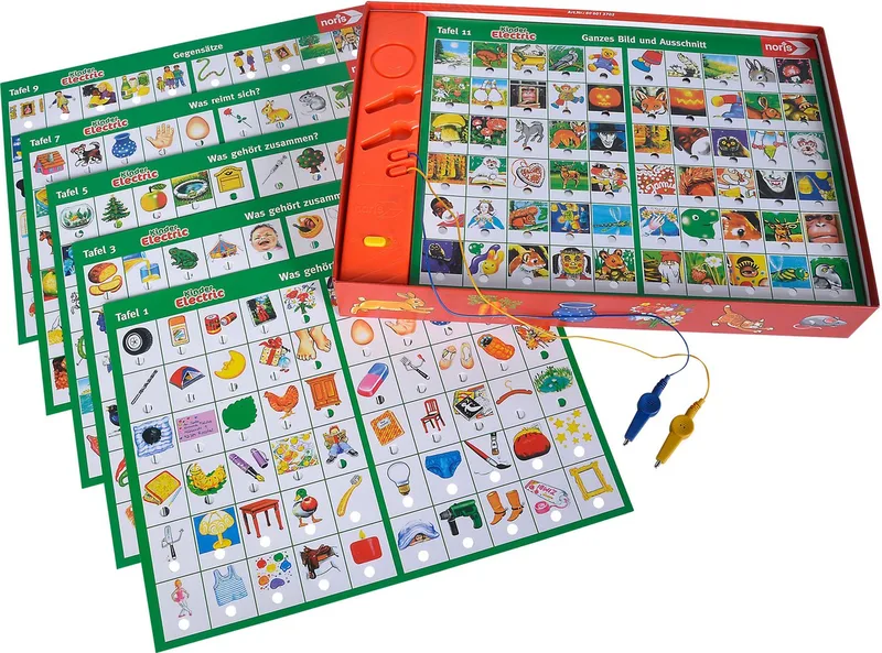 Spiel Kinder Electric van Noris, editie Bunt – doos