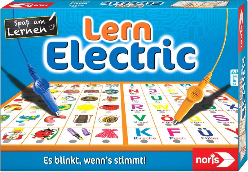 Spiel Lern-Electric van Noris, editie Bunt – doos