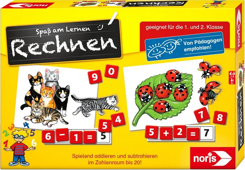 Spiel Spaß am Rechnen from Noris, Bunt edition – box