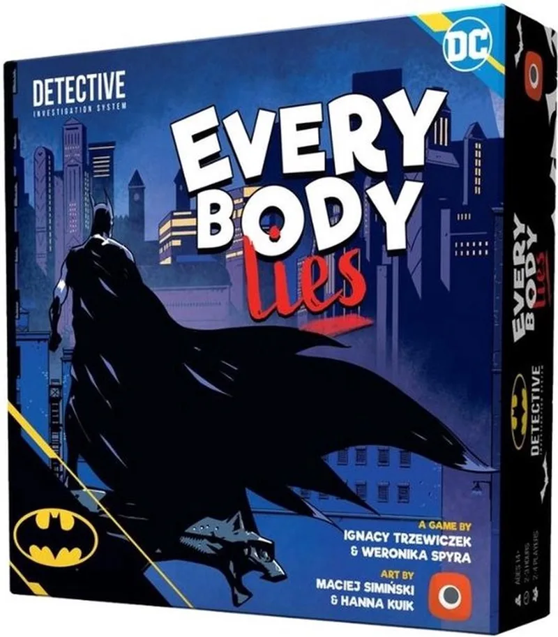 Batman Everybody Lies - Bordspel (ENG) de Portal Games – boîte