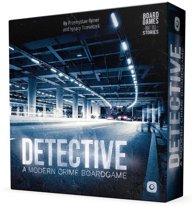 Detective A Modern Crime Game - EN + POL from Portal Games – box