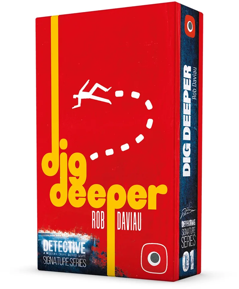 Detective Dig Deeper - Kaartspel - Engels from Portal Games – box