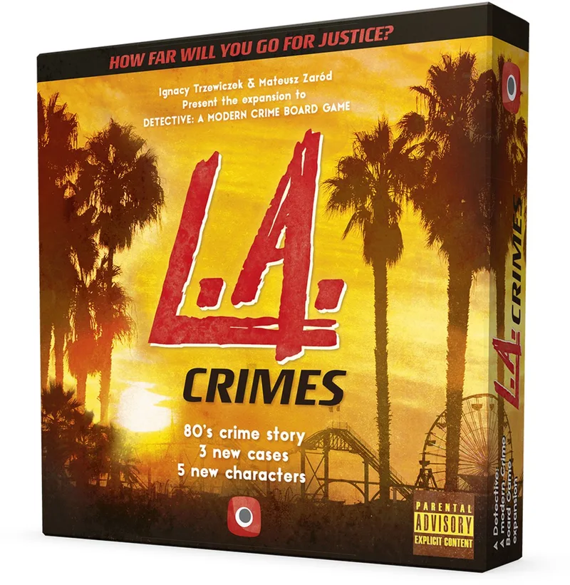 Detective L.A. Crimes - Bordspel - Engels from Portal Games – box