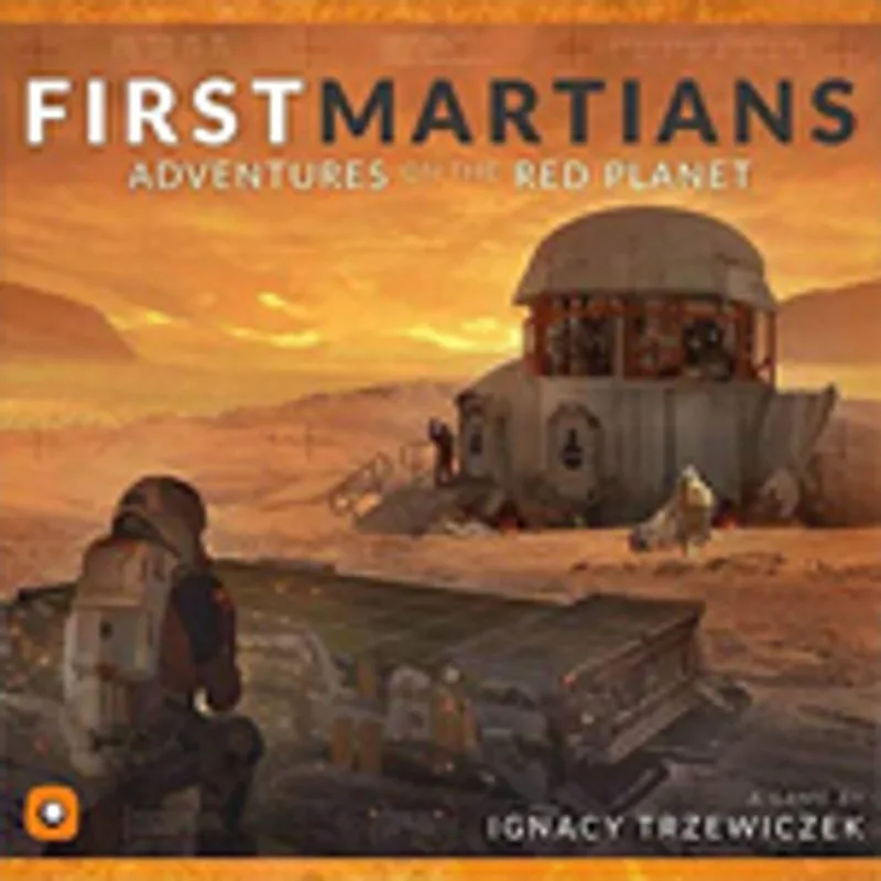 First Martians Board Game: Adventures On The Red Planet de Portal Games – boîte