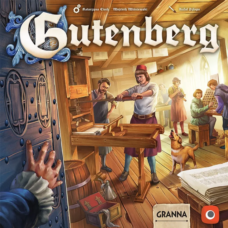 Gutenberg - Bordspel - Engels from Portal Games – box