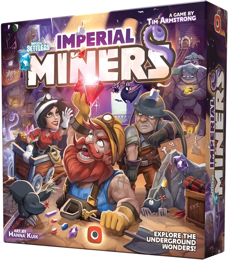 Imperial Miners - Bordspel - Engels de Portal Games – boîte