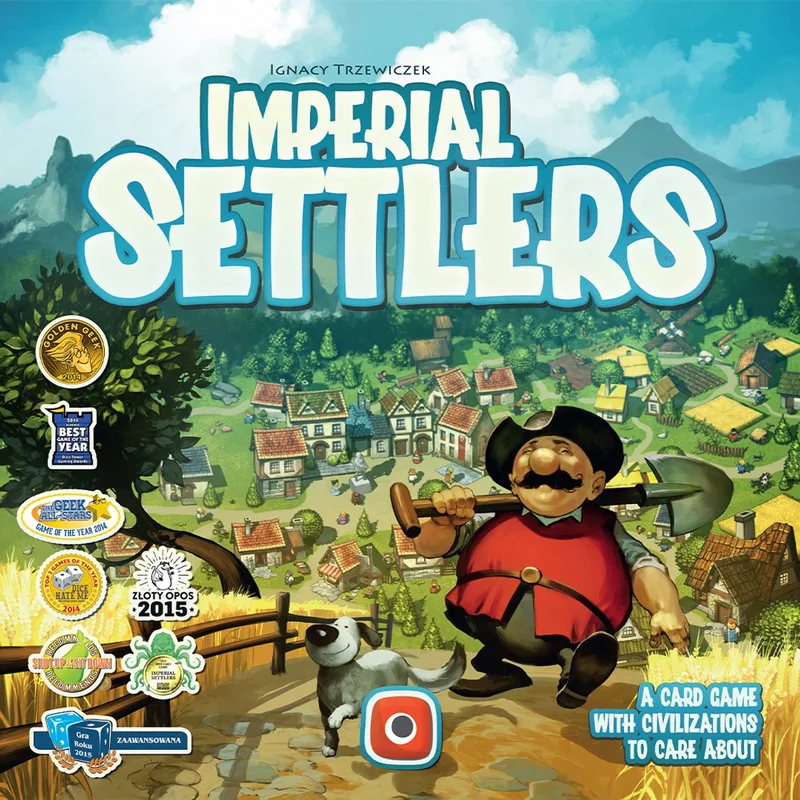 Imperial Settlers - Engelstalig Bordspel from Portal Games – box