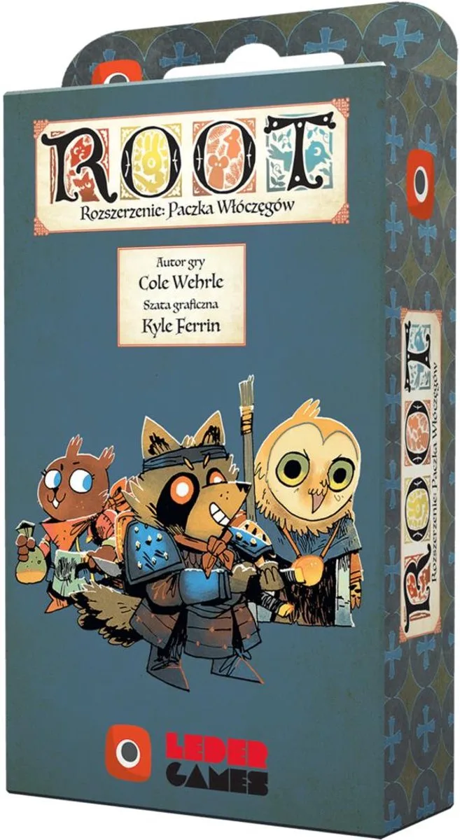 ROOT Paczka Włóczęgów from Portal Games – box