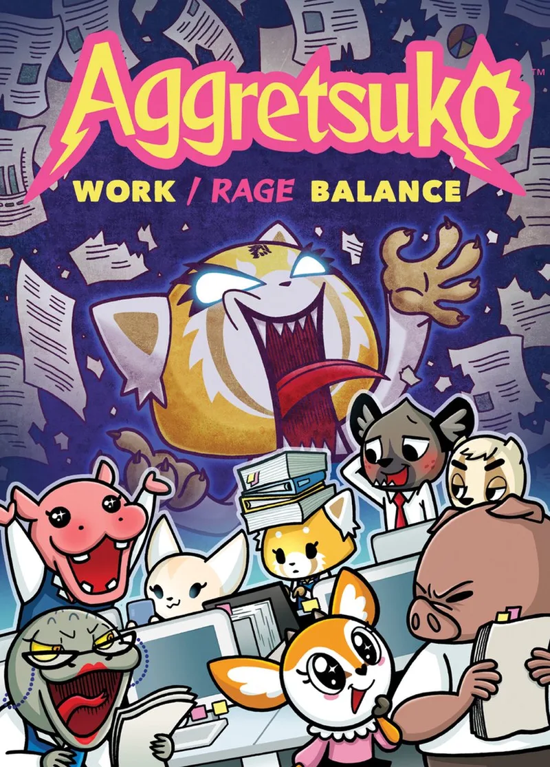 Aggretsuko - Kaartspel - Engelstalig - Renegade Game Studios von Renegade Game Studios – Schachtel