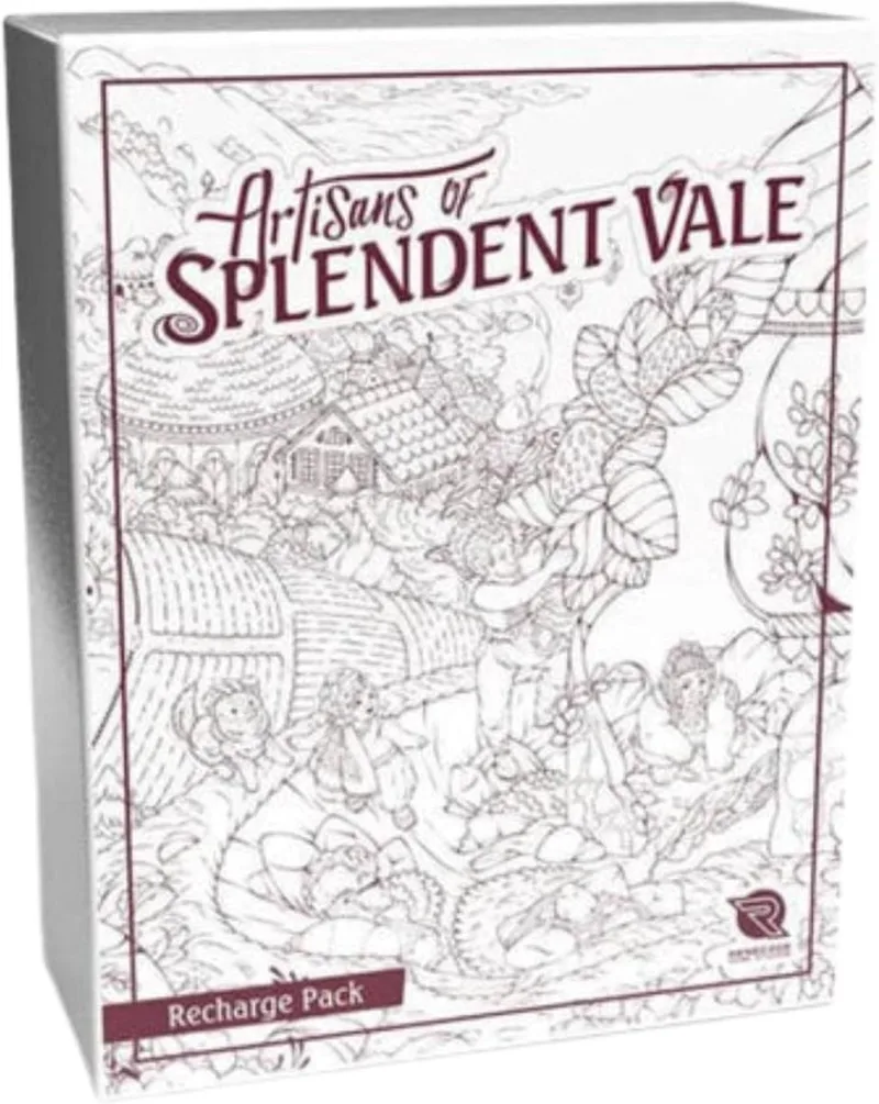 Artisans of Splendent Vale: Recharge Pack - Bordspel - Uitbreiding - Engelstalig von Renegade Game Studios – Schachtel