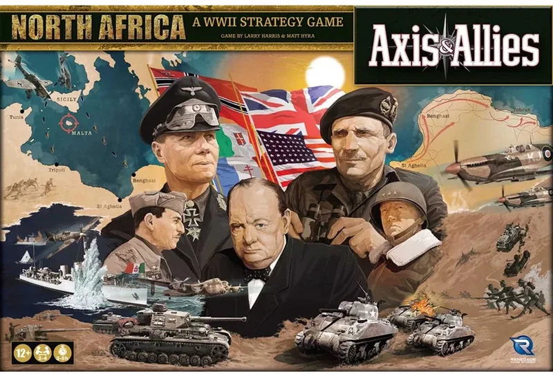 Axis & Allies North Africa Bordspel - Engelstalig from Renegade Game Studios – box