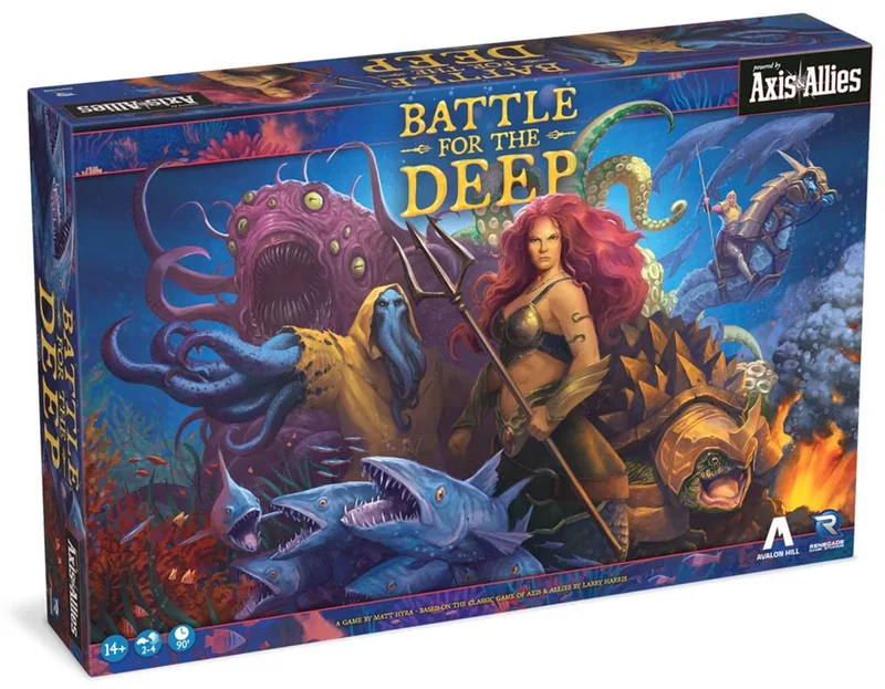 Battle for the Deep : Powered by Axis & Allies Bordspel - Engelstalig von Renegade Game Studios – Schachtel