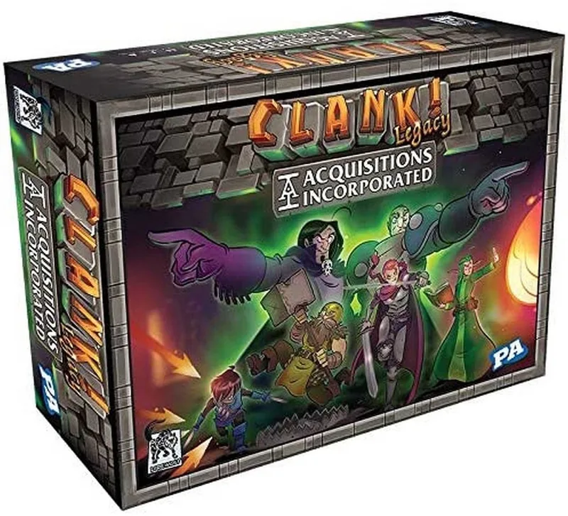 Clank! Legacy Acquisitions Incorporated - Bordspel (ENG) von Renegade Game Studios – Schachtel