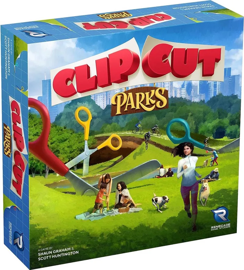 Clipcut Parks von Renegade Game Studios – Schachtel