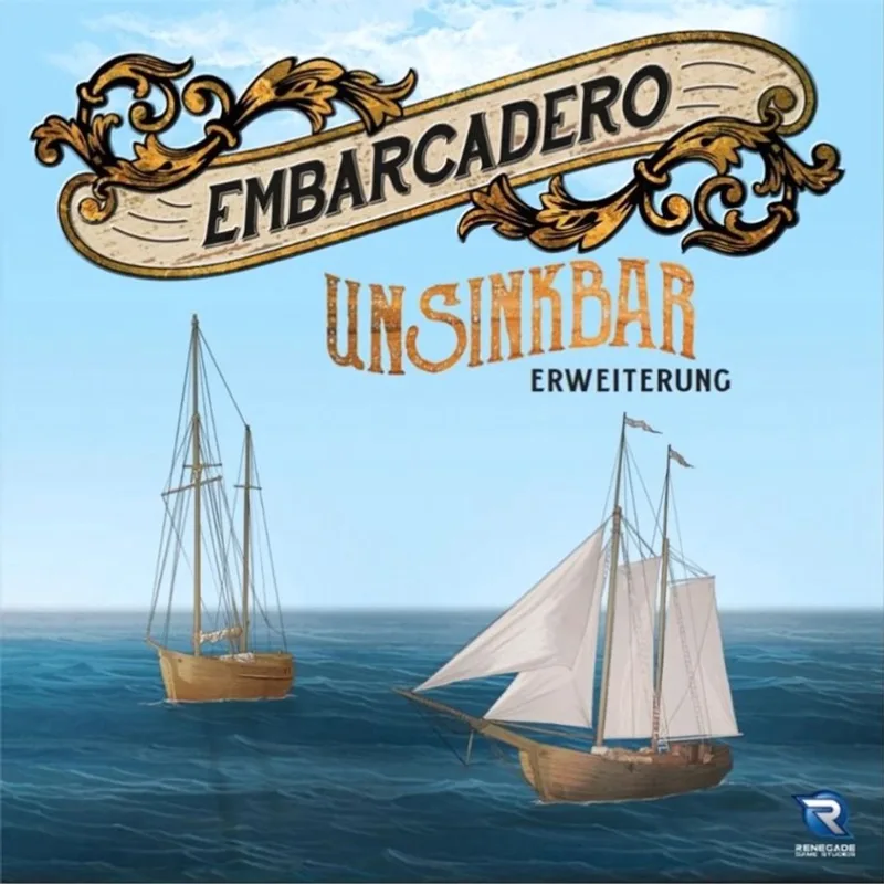 Embarcadero Unsinkable - Bordspel uitbreiding - Duitstalig von Renegade Game Studios – Schachtel