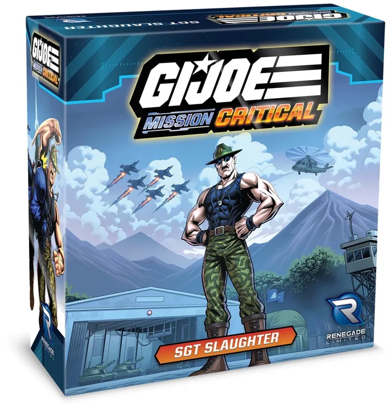 GI Joe Mission Critical Sgt Slaughter Figure Pack - Bordspel Uitbreiding - Engels van Renegade Game Studios – doos