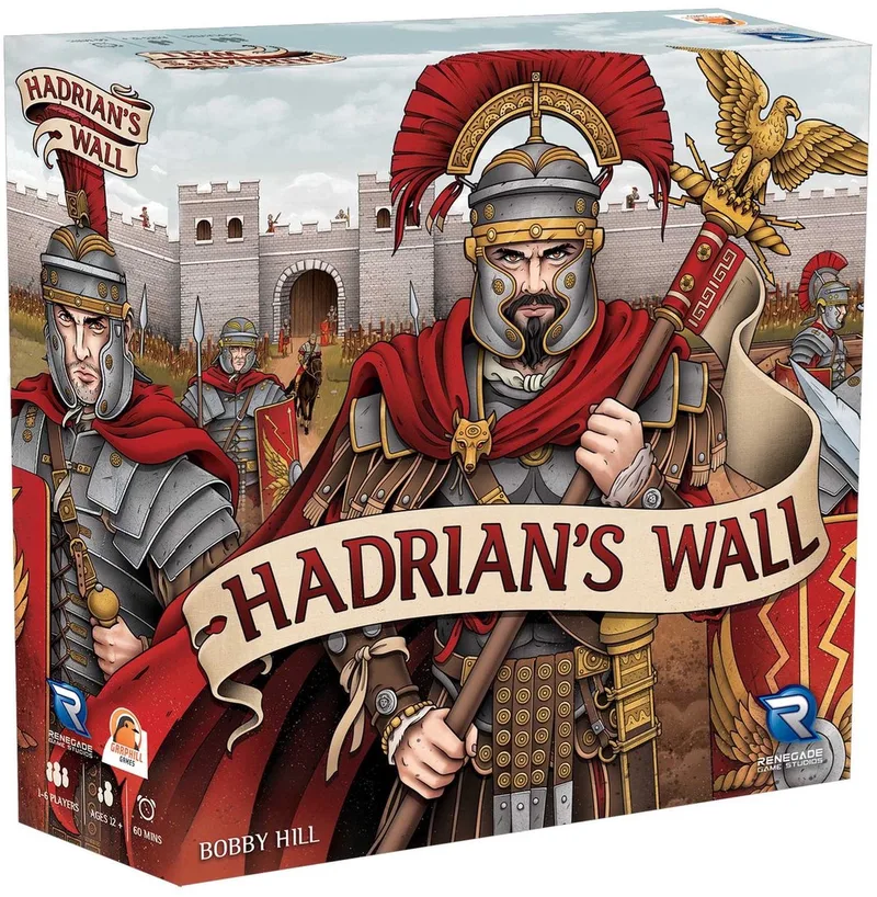 Hadrian's Wall - Bordspel - Engelstalig van Renegade Game Studios – doos