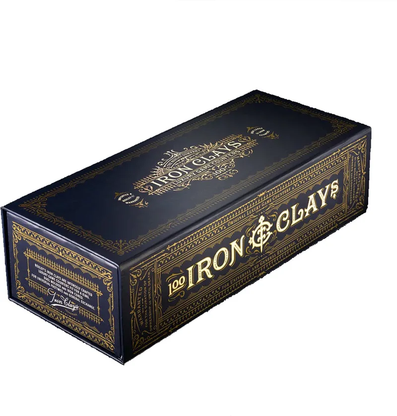 Iron Clays 100 - Bordspel accessoire - Engels van Roxley Games – doos