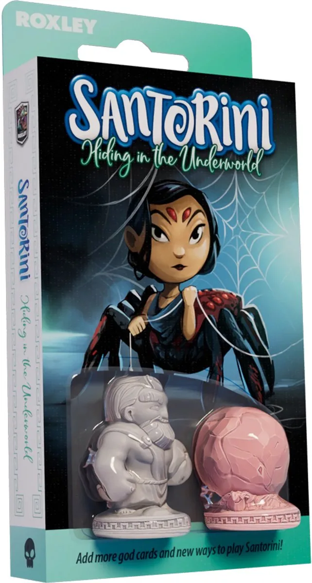 Santorini: Hiding in the Underworld Expansion - Uitbreiding - Engels from Roxley Games – box