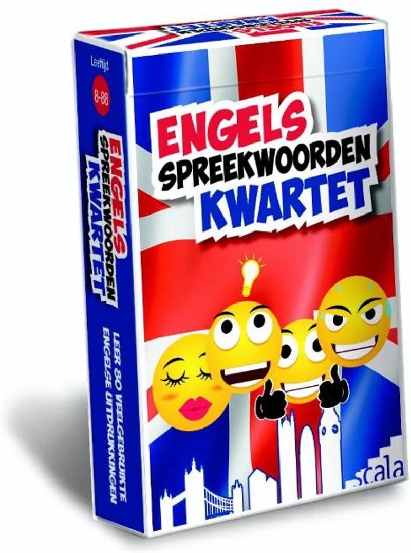 Engels Spreekwoordenkwartet from Scala Leuker Leren – box