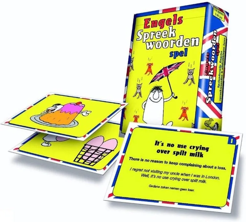 Het Engelse Spreekwoordenspel from Scala Leuker Leren – box