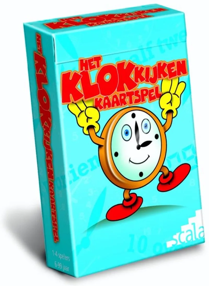 Het klokkijkenkaartspel from Scala Leuker Leren – box