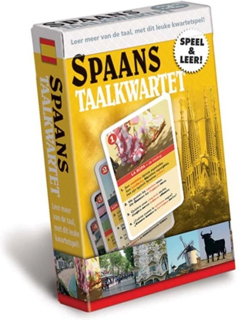 Taalkwartet - Taalkwartet Spaans from Scala Leuker Leren – box