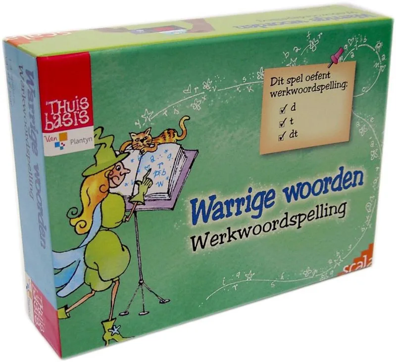 Warrige Woorden werkwoordspelling van Scala Leuker Leren – doos