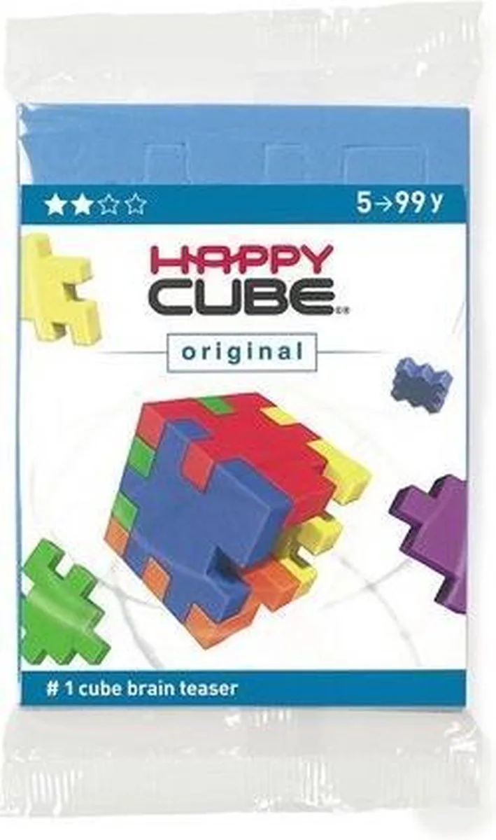 Happy Cube Original (los) - 1 puzzelkubus from SmartGames – box