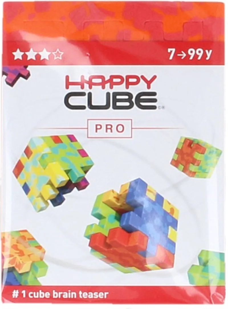 Happy Cube Pro (los) - 1 puzzelkubus van SmartGames – doos