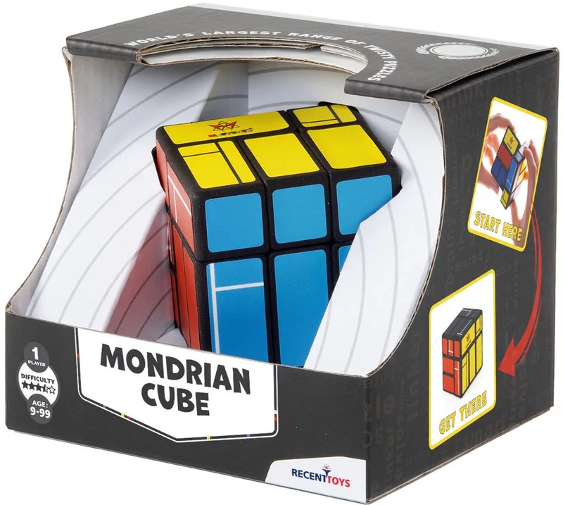 Mondrian Cube Denkspel from SmartGames – box