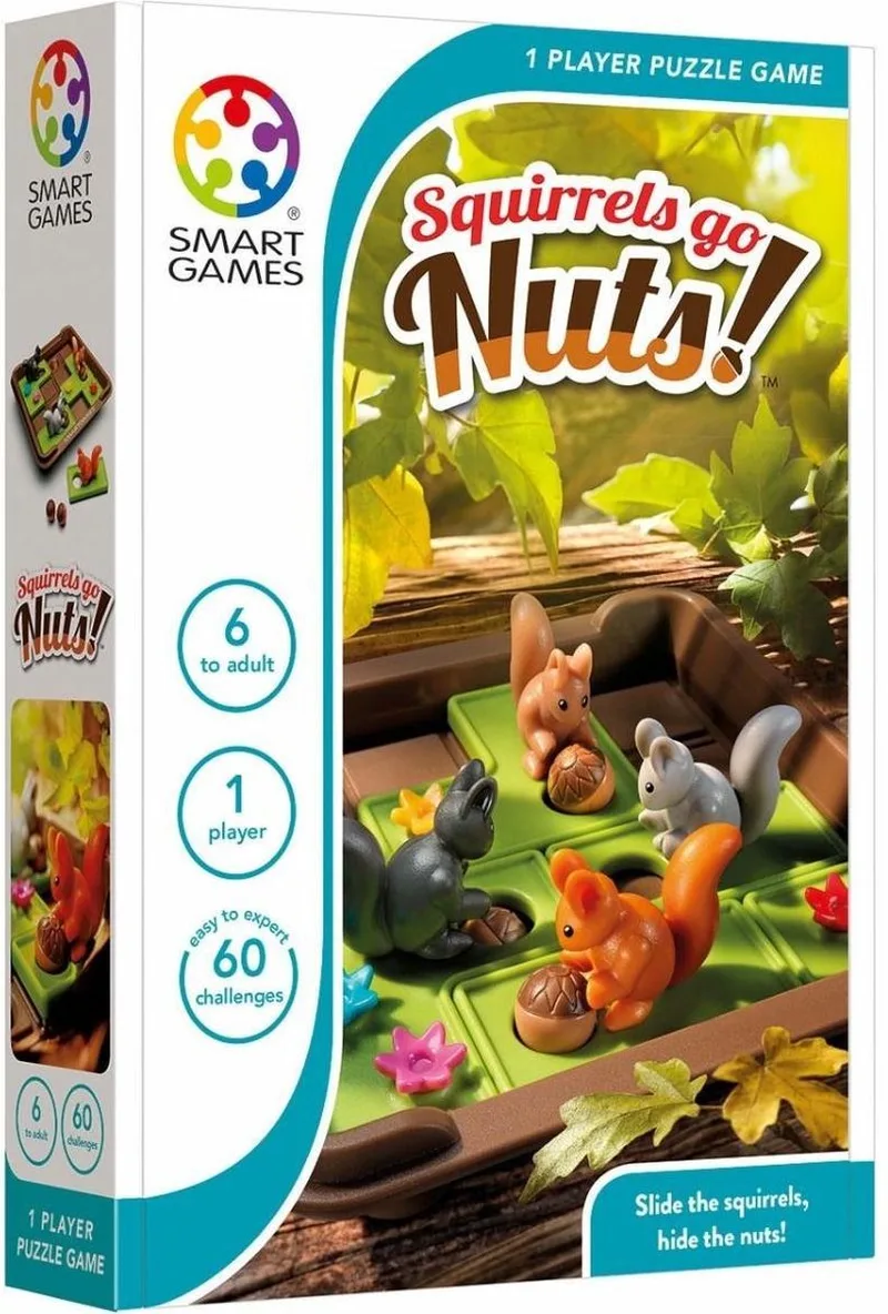 Squirrels Go Nuts! from SmartGames – box
