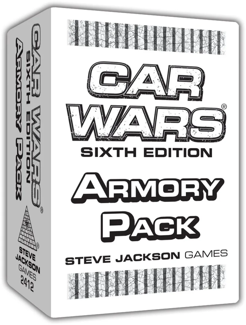 Car Wars Armory Pack von Steve Jackson Games – Schachtel