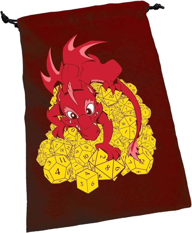 Deluxe Dice Bag - Dice Dragon - Steve Jackson Games from Steve Jackson Games, Multicolor edition – box