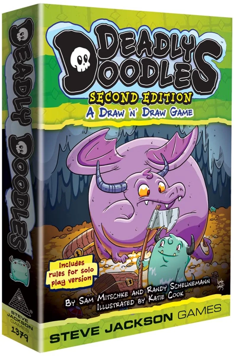 Doodle Dungeon Quest - Bordspel - Engels van Steve Jackson Games – doos