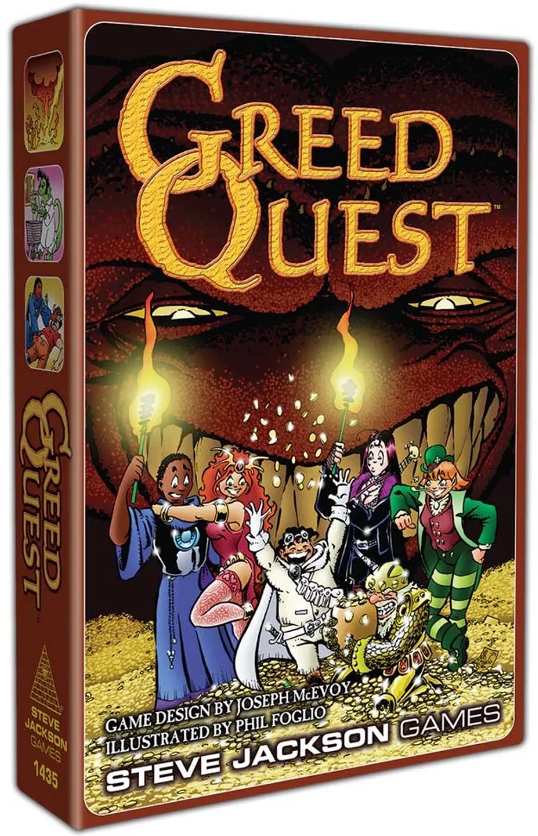 GreedQuest - Kaartspel - Engelstalig - Steve Jackson Games von Steve Jackson Games – Schachtel