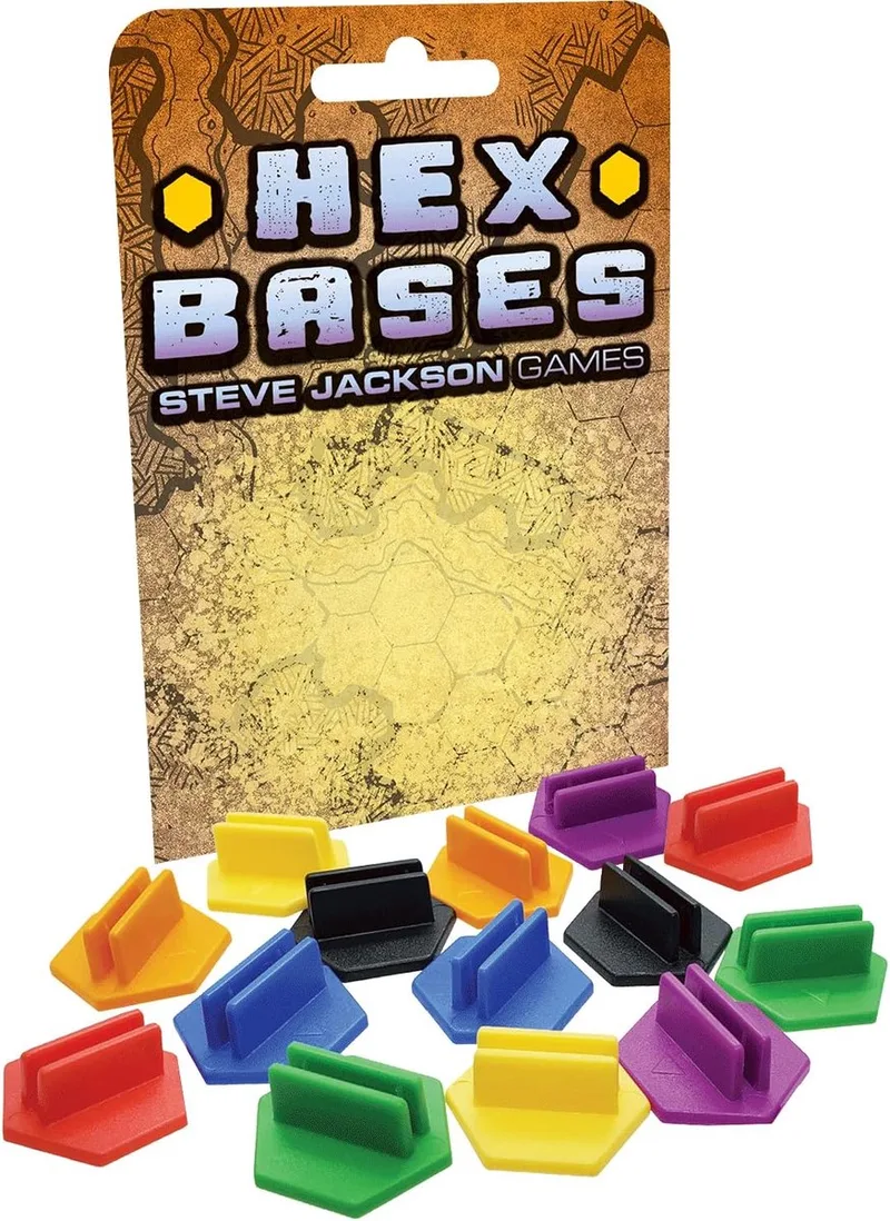 Hex Bases - Steve Jackson Games von Steve Jackson Games, Ausgabe Meerkleurig – Schachtel