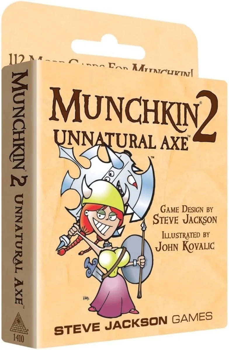 Munchkin 2: Unnatural Axe van Steve Jackson Games – doos