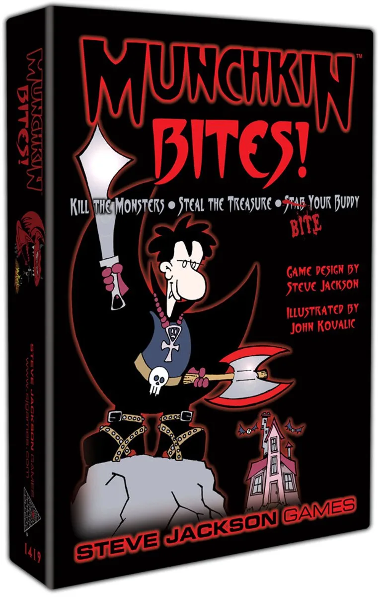 Munchkin Bites de Steve Jackson Games – boîte