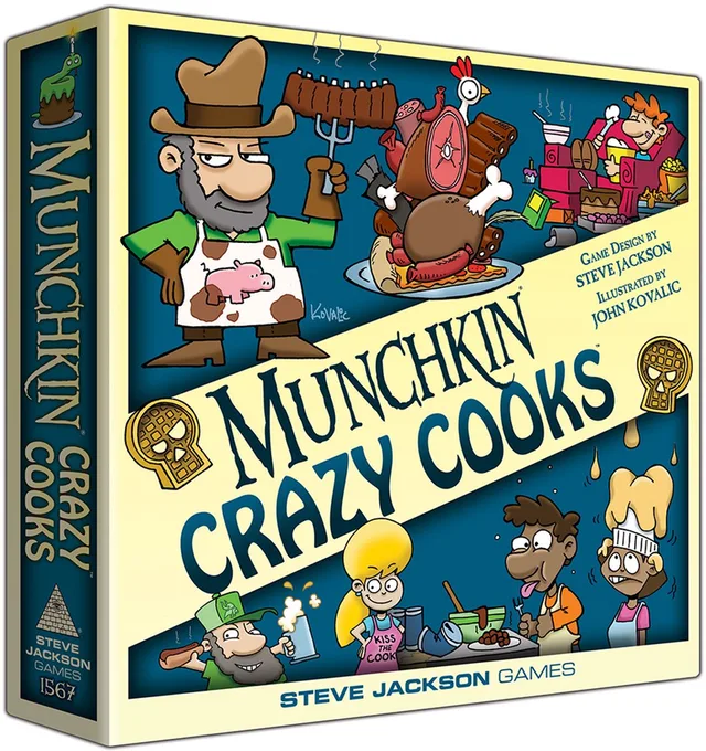 Munchkin Crazy Cooks - Kaartspel - Engelstalig - Steve Jackson Games