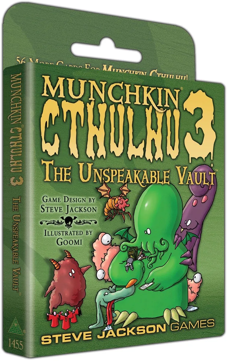 Munchkin Cthulhu 3: The Unspeakable Vault von Steve Jackson Games – Schachtel