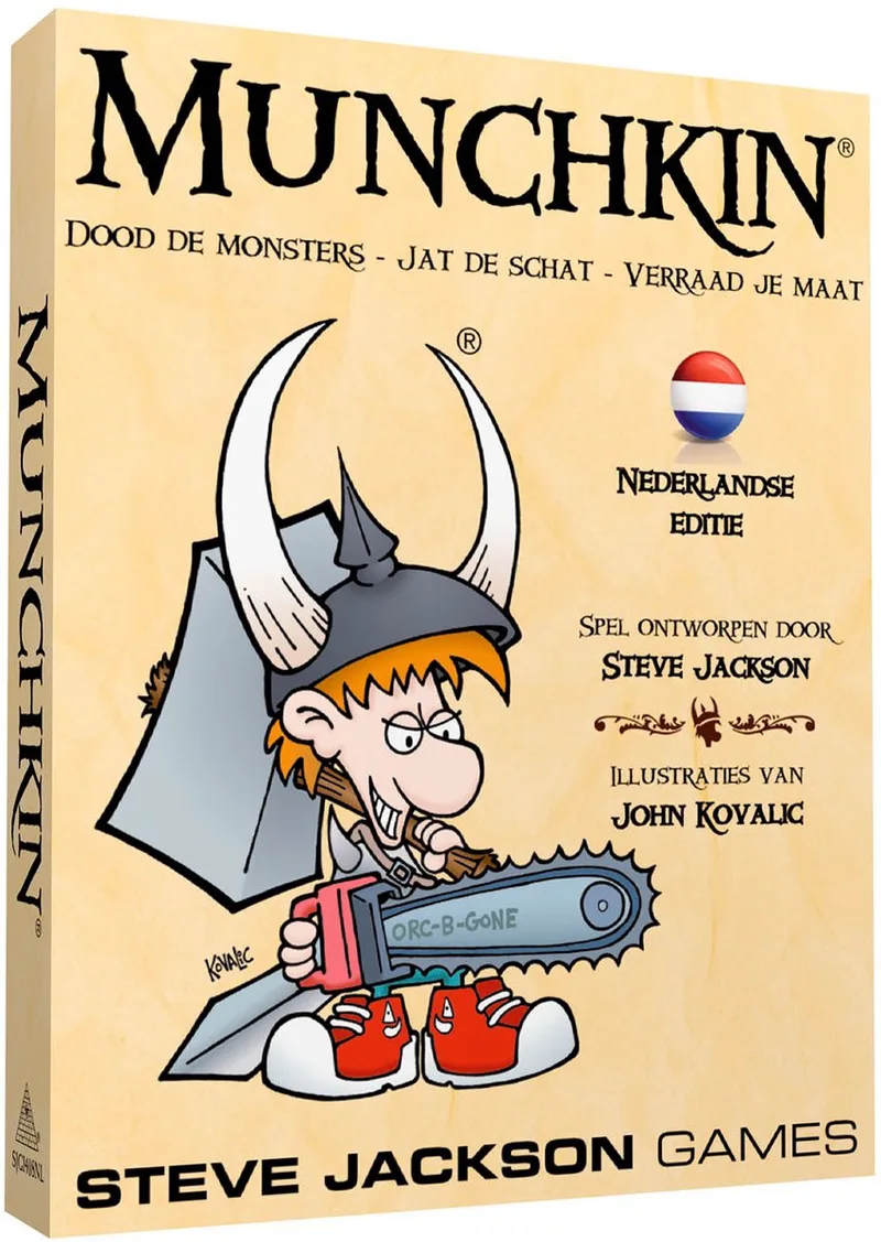 Munchkin - Kaartspel von Steve Jackson Games – Schachtel