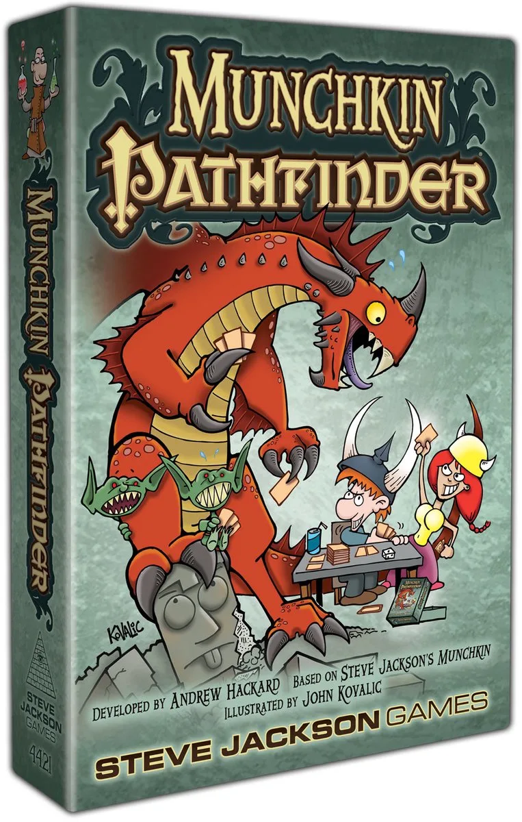 Munchkin Pathfinder von Steve Jackson Games – Schachtel