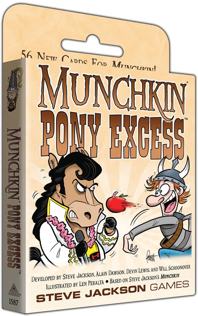 Munchkin Pony Excess - Uitbreiding - Engelstalig - von Steve Jackson Games – Schachtel